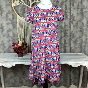 Lularoe Disney Minnie Mouse Carly Dress